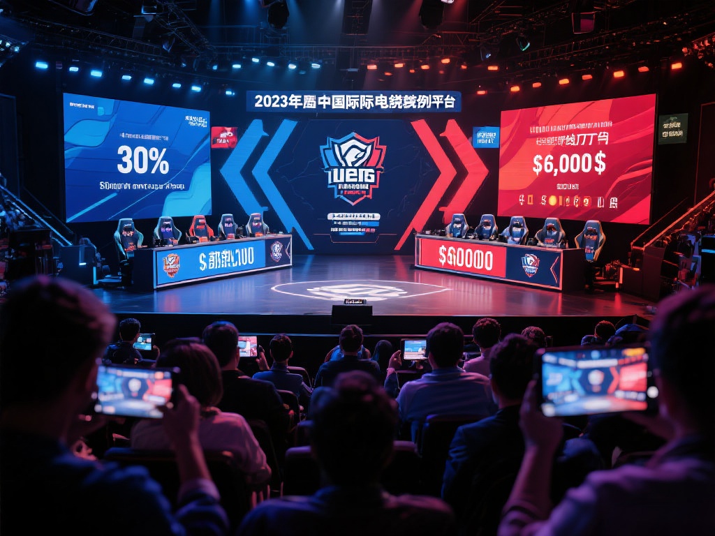 以2023年某国际电竞赛事为例，数百万观众通过线上