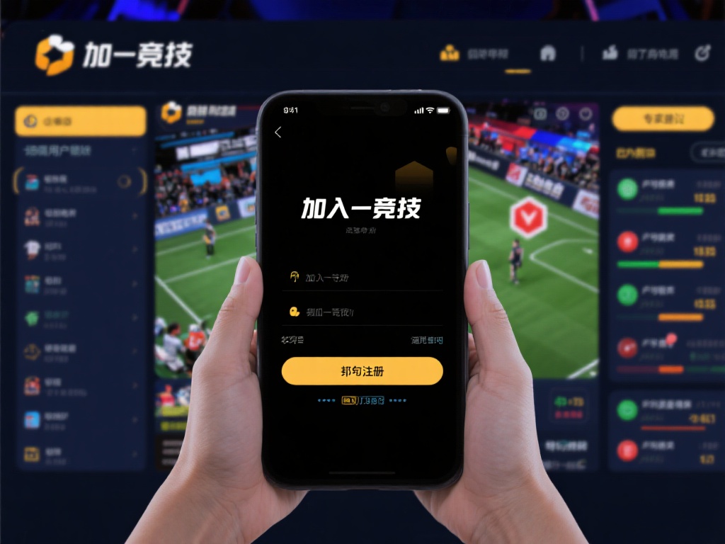 对于想要尝试电竞竞猜的用户来说，加入一竞技的过程非