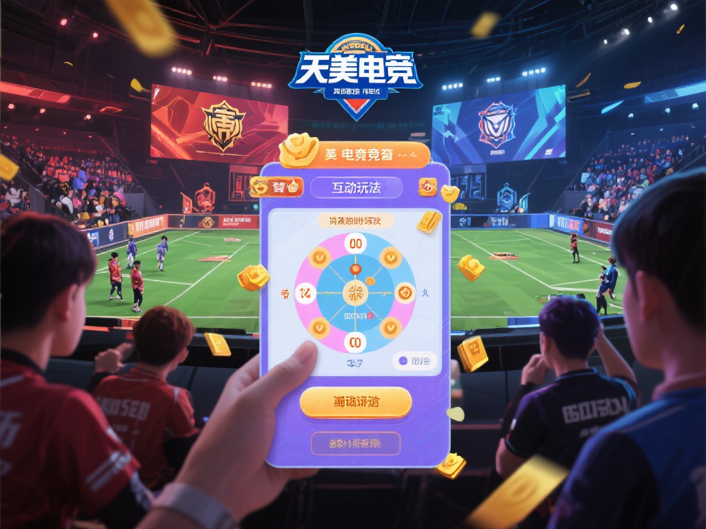 天美电竞竞猜是一种基于电竞比赛的互动玩法，玩家可以