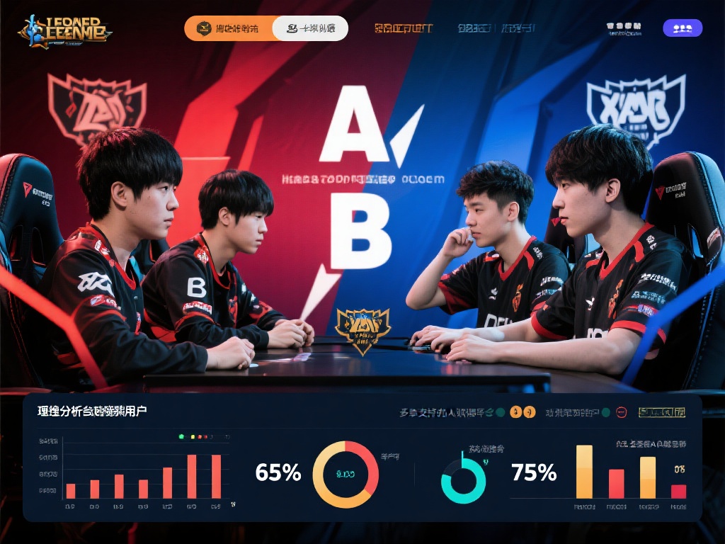 以最近的一场《英雄联盟》比赛为例，A战队与B战队在